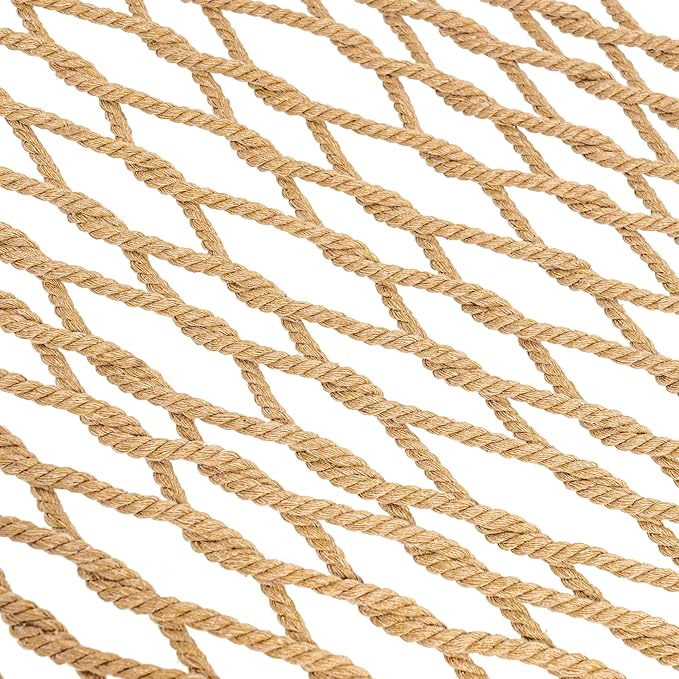 Lazy Daze Hammocks Double Rope Hammock, 2 Person Traditional Outdoor Hand Woven - Image 3