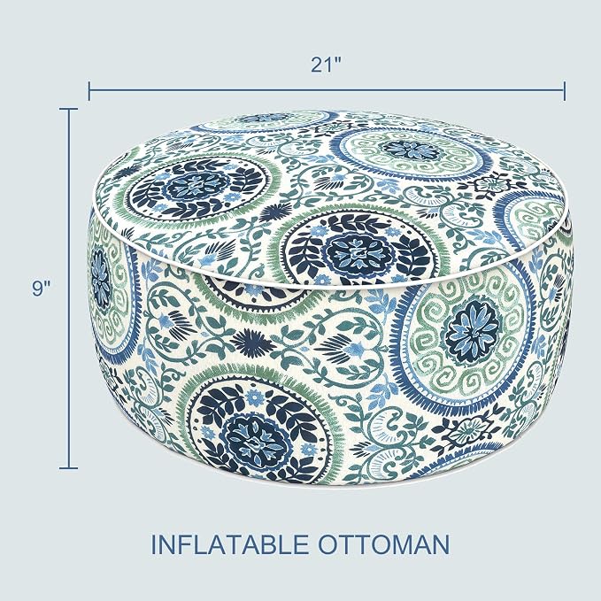 LVTXIII Indoor/Outdoor Inflatable Ottoman - Image 3