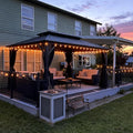 PURPLE LEAF 10'x14' Hardtop Gazebo by PURPLELEAF
