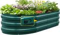 KING BIRD Raised Garden Bed Kit 2025 Upgraded 10-Minute Assembly Galvanized by KINGBIRD