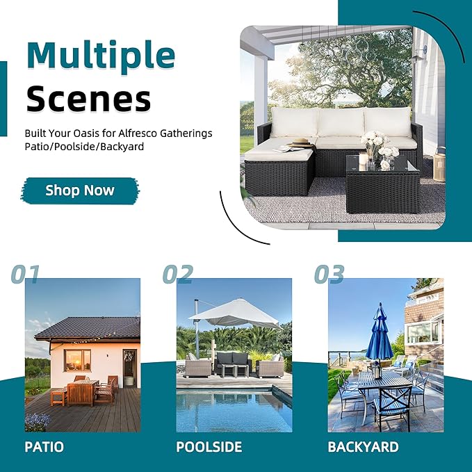 SUNLEI Patio Furniture Set - Image 4