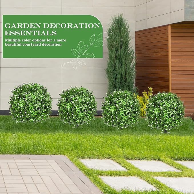 Artificial Topiary Bushes for Outdoors - Image 7