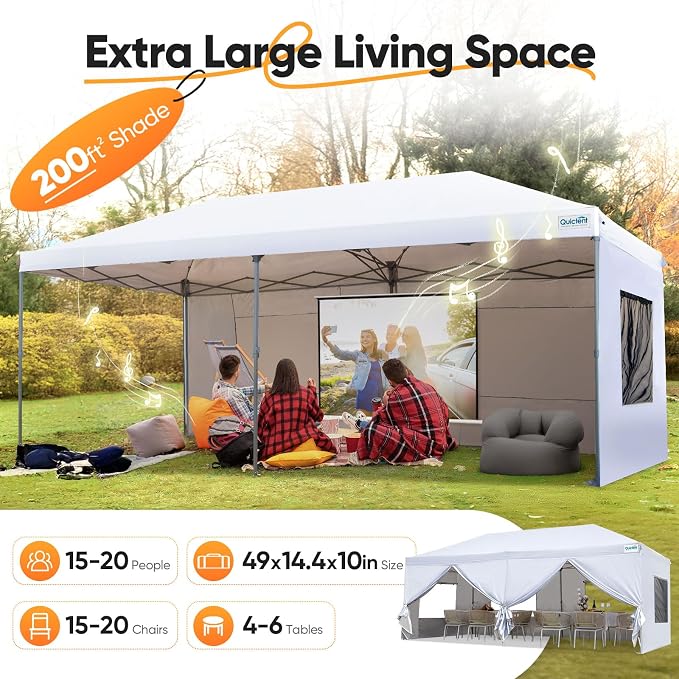 Quictent 10x20 Pop up Canopy - Image 3