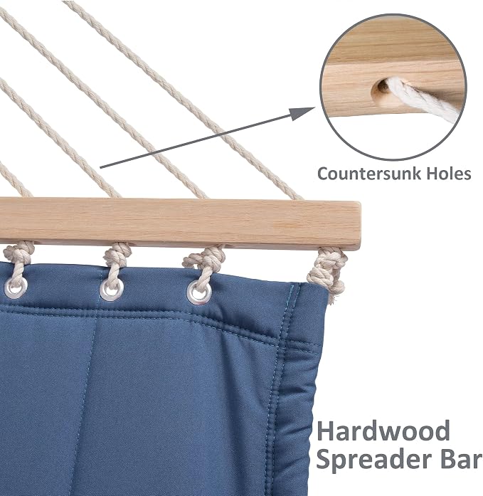 SUNCREAT Double Outdoor Hammock - Image 5