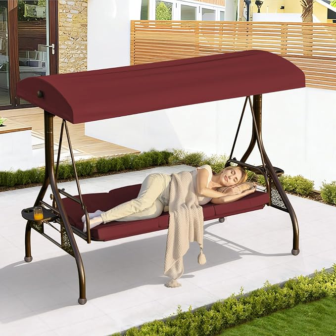 3-in-1 Convertible Outdoor Swing by Oungelark