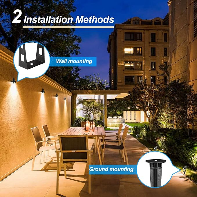 Solar Spot Lights Outdoor, 4-in-1 Landscape Lights - Image 7