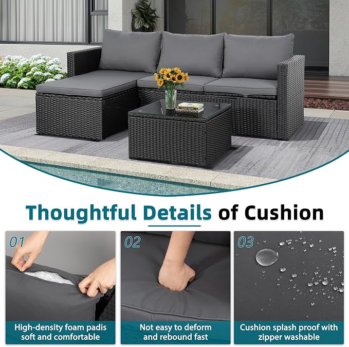 SUNLEI Patio Furniture Set - Image 5