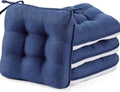 BETU Chair Cushions for Dining Chairs Set of 4, 3.5" Thick Outdoor Indoor Chair by BETU