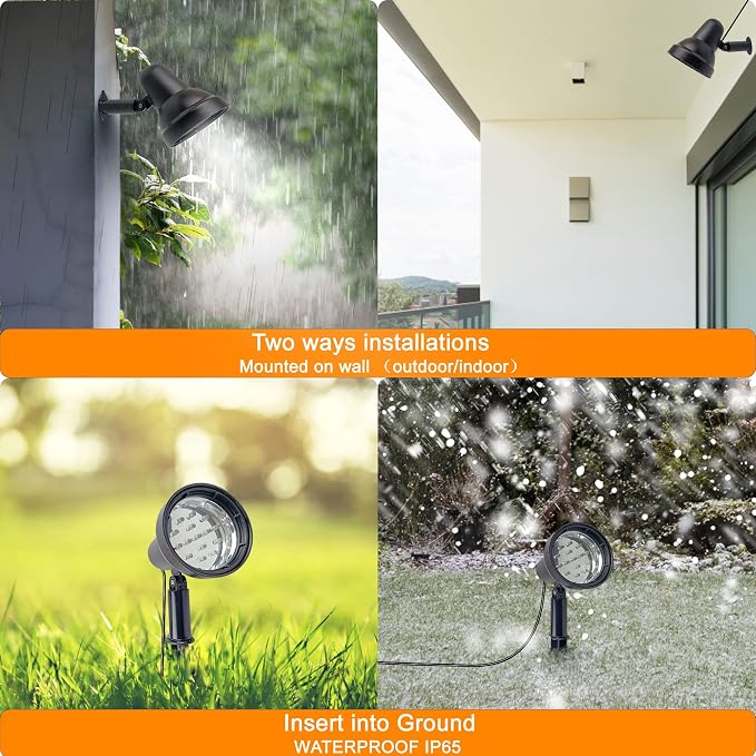SUNLONG Solar Spotlights Outdoor Waterproof Bright Solar Wall Light Led - Image 5
