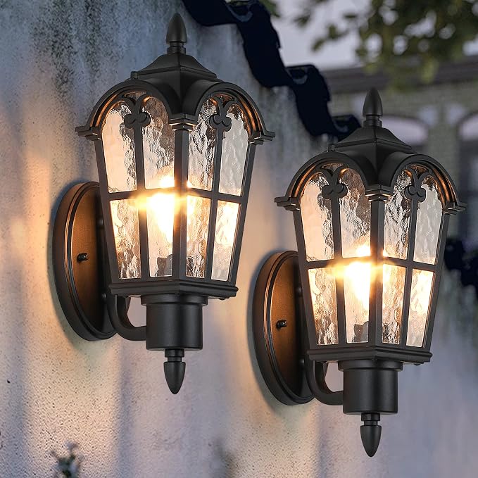 Sucolite Outdoor Wall Light Fixtures Wall Mounted, Exterior Waterproof Porch - Image 8