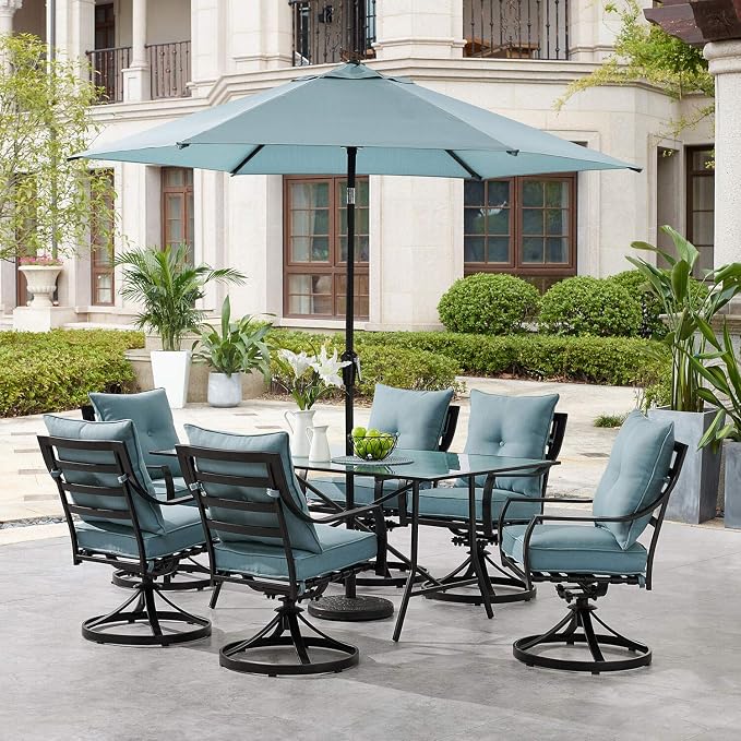 Hanover Lavallette 7-Piece Outdoor Dining Set - Image 2