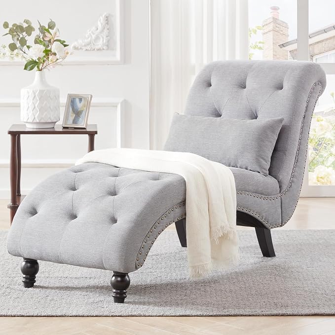 Tufted Soft Chaise Lounge Chair by Weture