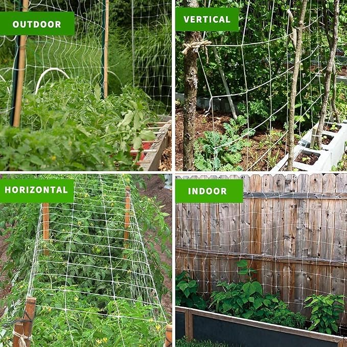 Tcamp Heavy-Duty Polyester Plant Trellis Netting 5 x 30ft - Image 7