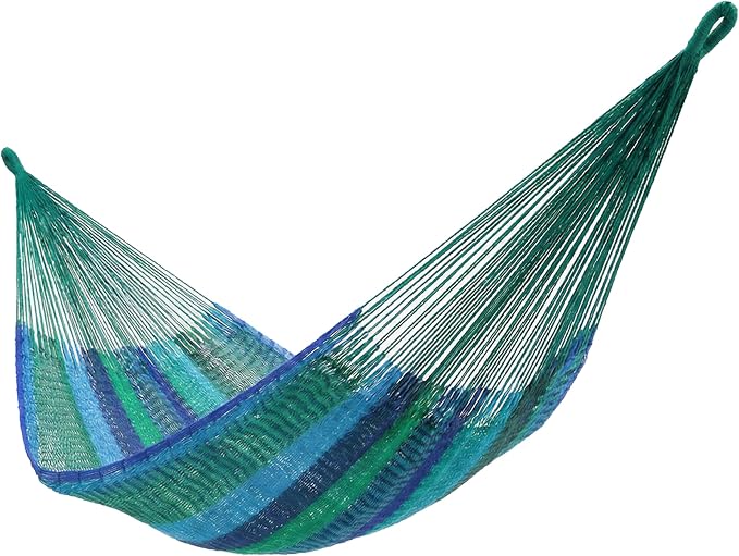 Sunnydaze Handwoven XXL Thick Cord Mayan Double Hammock by SunnydazeDecor