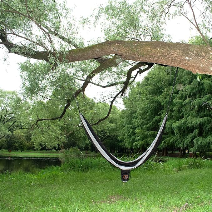 Camping Hammock, Super Lightweight Portable Parachute Hammock - Image 7