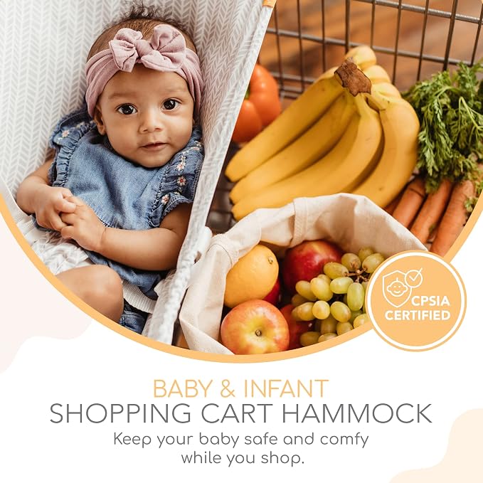 Binxy Baby Shopping Cart Hammock – Infant Seat - Image 3
