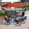 PHI VILLA 8 Piece Patio Dining Set by PHIVILLAThepioneerofcomfortablehouseholdsupplies