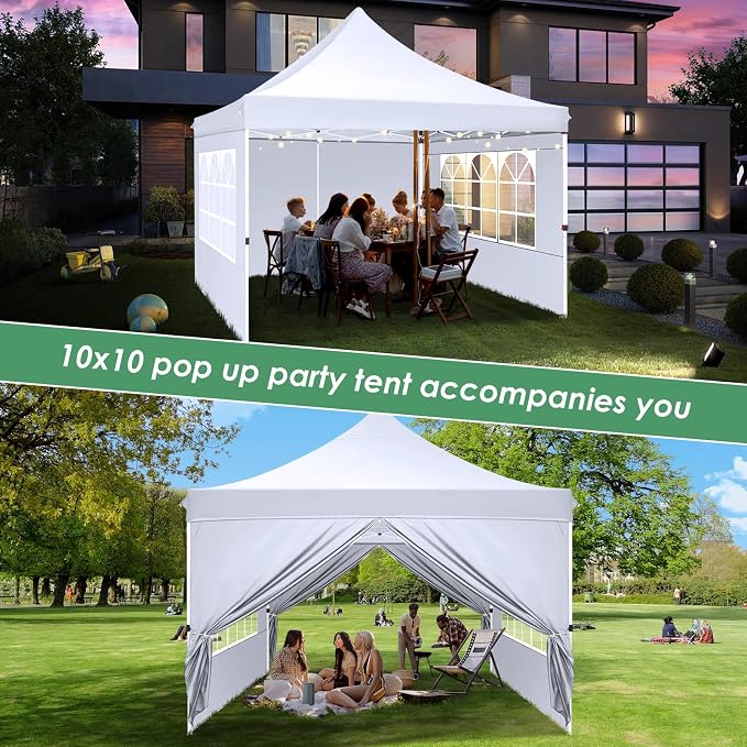 COBIZI Canopy 10x10 Pop Up Canopy Tent - Image 5