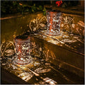 2 Pack Dragonfly Outdoor Solar Hanging Lanterns Waterproof LED Solar Lights by TIGGSY