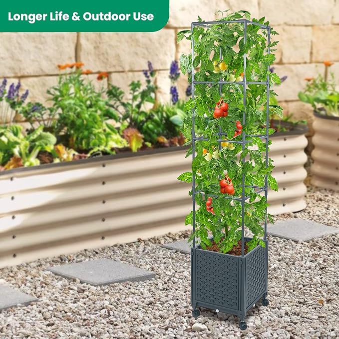 GREEN MOUNT Raised Garden Bed Planter Boxes - Image 6