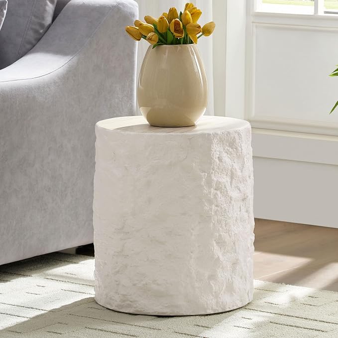Round Side Table Small Coffee Table - Image 3