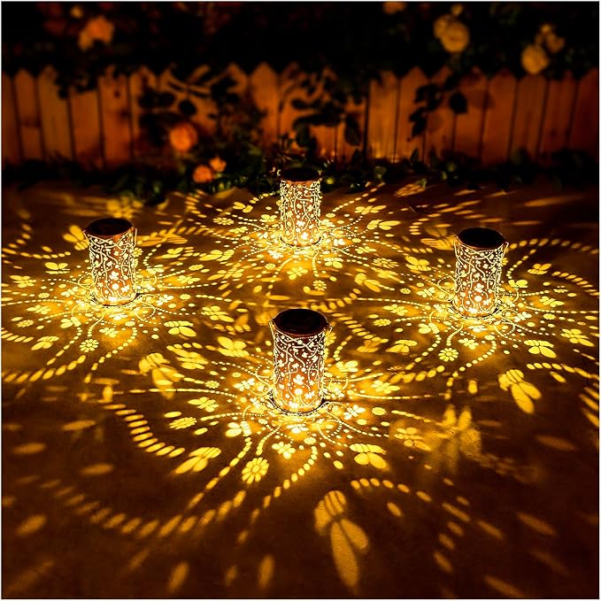 Bee Solar Lanterns Outdoor Waterproof Hanging Solar Lights Bee Gifts - Image 8