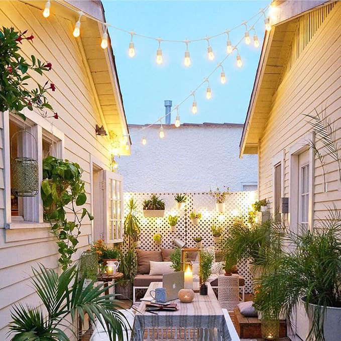 Mlambert 2 Pack 96FT Outdoor String Lights - Image 4
