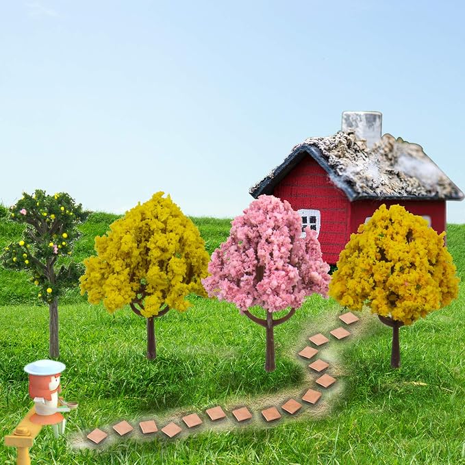 Miniature Fairy Garden Decoration Accessories Simulation Tree Garden Sculptures - Image 8