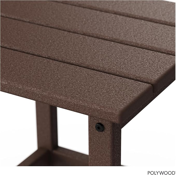 POLYWOOD ECT18MA Long Island 18" Side Table - Image 6