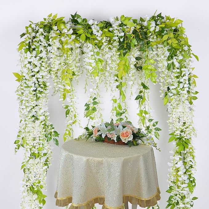 Lvydec Wisteria Artificial Flowers Garland - Image 3
