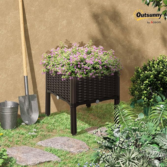 Outsunny 1 Piece Raised Garden Bed - Image 2
