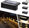 SOLPEX Solar Fence Lights, 6 LEDs Solar Lights Outdoor Waterproof Solar Powered by Solpex