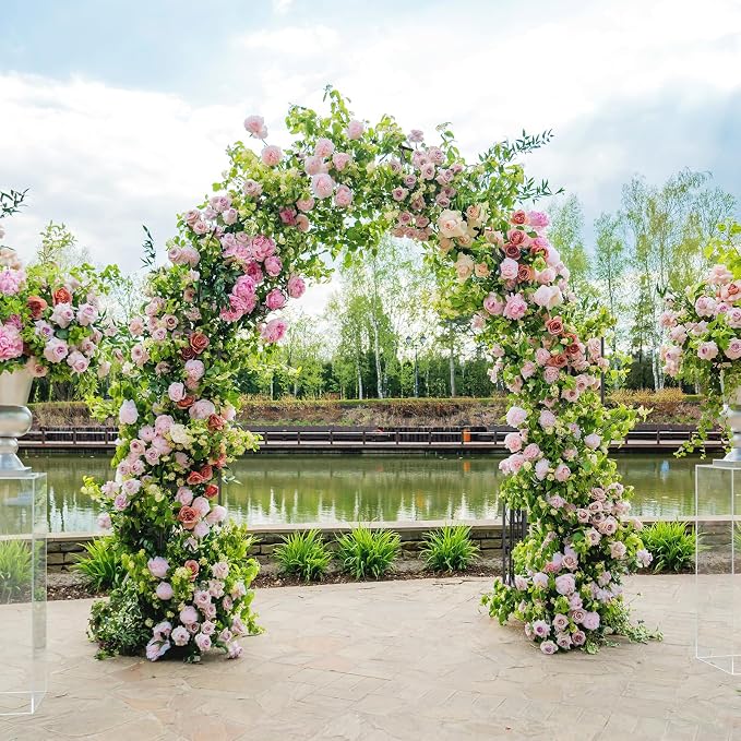 Outvita 7FT Garden Arch Arbor - Image 8