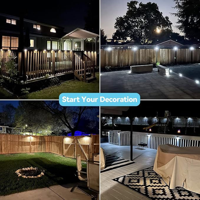 Bridika Solar Fence Lights - Image 3