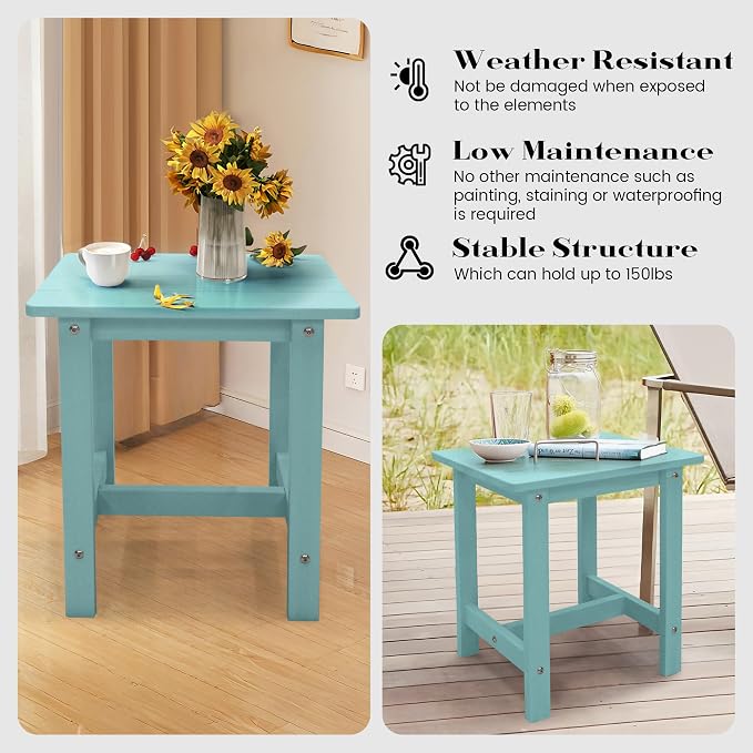 Outdoor Side Table, Small Adirondack Side Table - Image 4