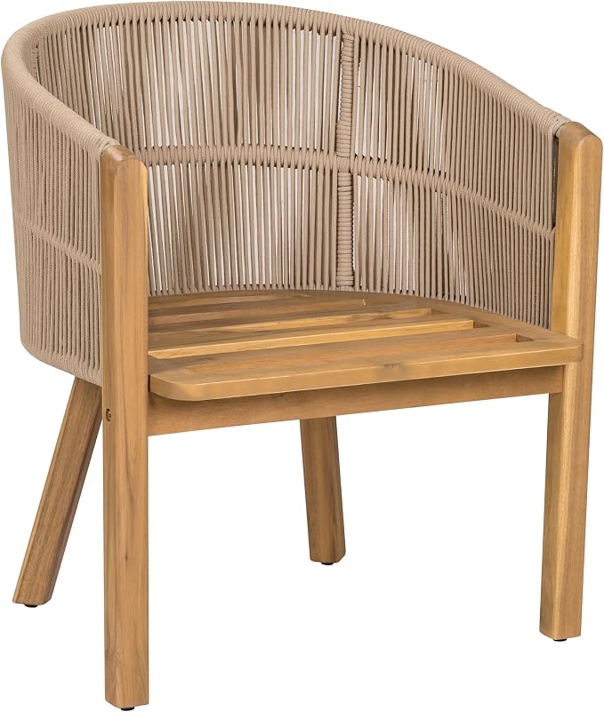 Christopher Knight Home Kclent Outdoor Acacia Wood Dining Set - Image 9