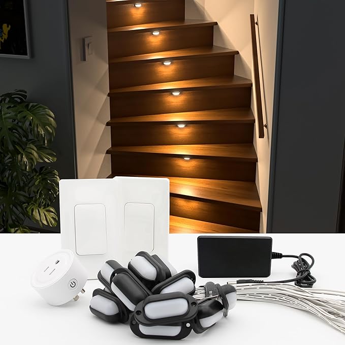 Stair Step LED Light Kit JOV-0816 by JOVXIAZ
