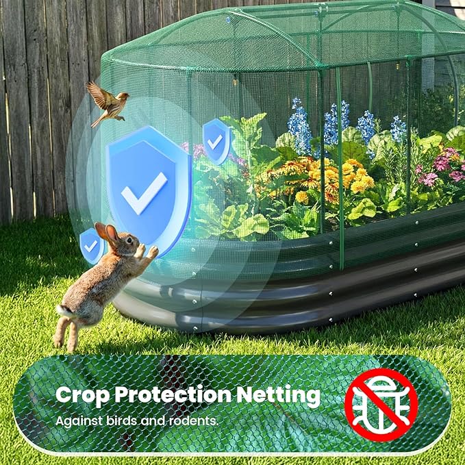 Quictent Galvanized Raised Garden Bed Kit - Image 2