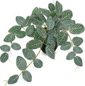 17.7" Artificial Plants Indoor Home Decor, Fake Potted Silk Plants by VillaComo