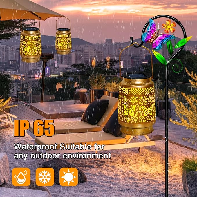 Butterfly Solar Lanterns Outdoor Waterproof - Image 8