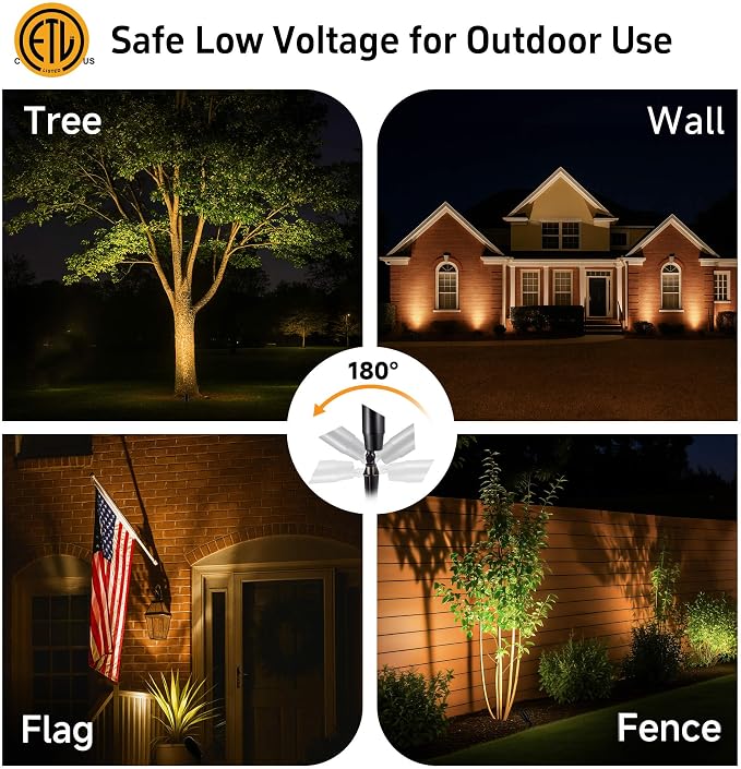 Gardenreet Brass Landscape Lighting - Image 5