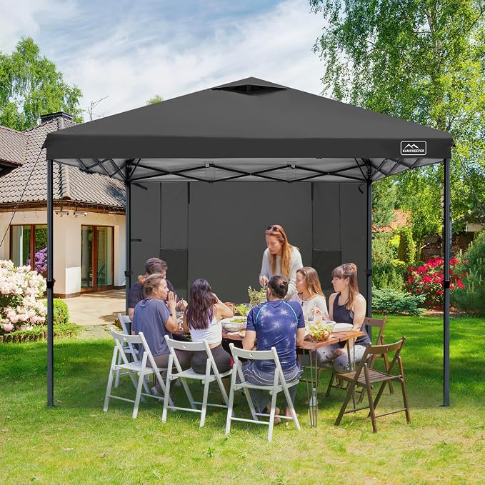 KAMPKEEPER 10x10 Easy Pop Up Canopy Tent - Image 6