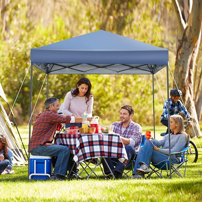Tangkula 6.6x6.6 Ft Pop Up Canopy, 1 Person Instant Setup Canopy Tent - Image 8