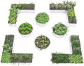 A ANLEOLIFE 8-Pack 4X4X1.5ft & 74x74x18in Deep Root Galvanized Raised Garden by AAnleolife