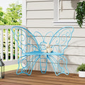 36 Inch Outdoor Bench, Cute Garden Bench by Decoccino