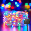 Minetom Solar String Lights for Outside, 33Ft 100 LED Outdoor Solar Fairy Lights by Minetom