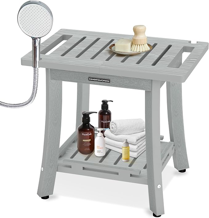 KingPavonini HDPS Shower Benches by KingPavonini