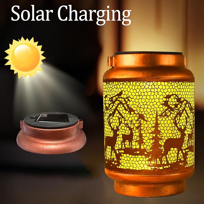 Solar Lanterns Outdoor Waterproof Gifts - Image 2