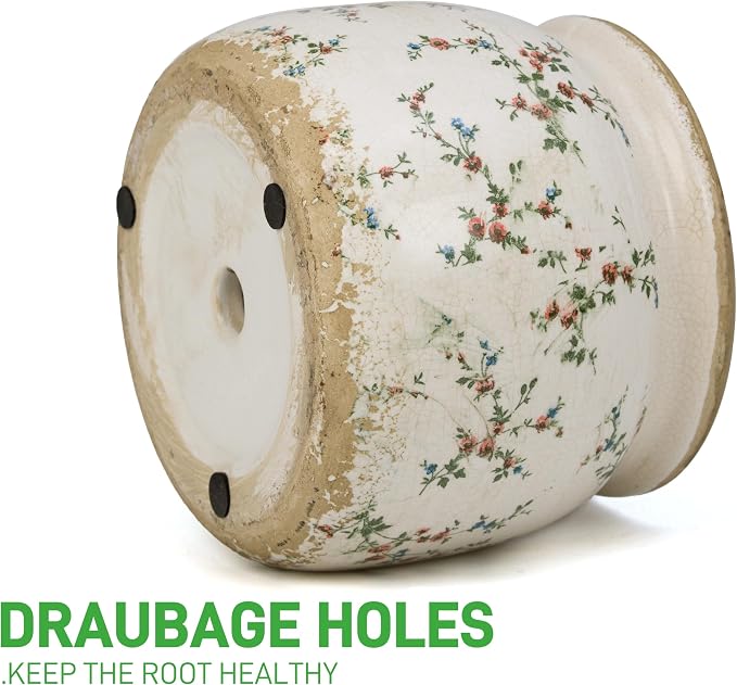 Flower Pot, Vintage Ceramic Pot - Image 2