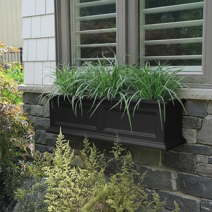 Mayne Fairview 3ft Durable Self Watering Window Box Planter - Image 2